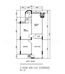 Blk 245 Jurong East Street 24 (Jurong East), HDB 3 Rooms #602251551